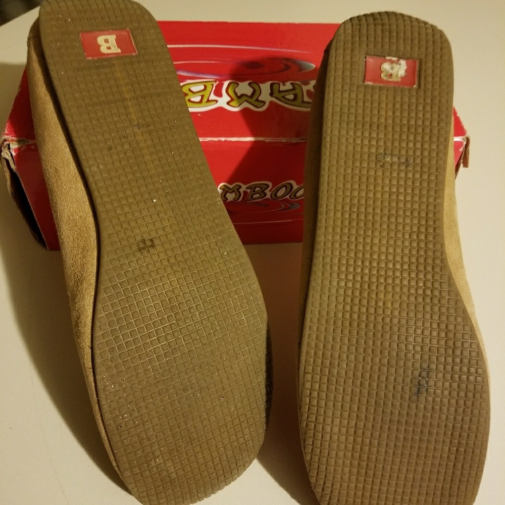 BAMBOO suede moccasins - Picture 2 of 2